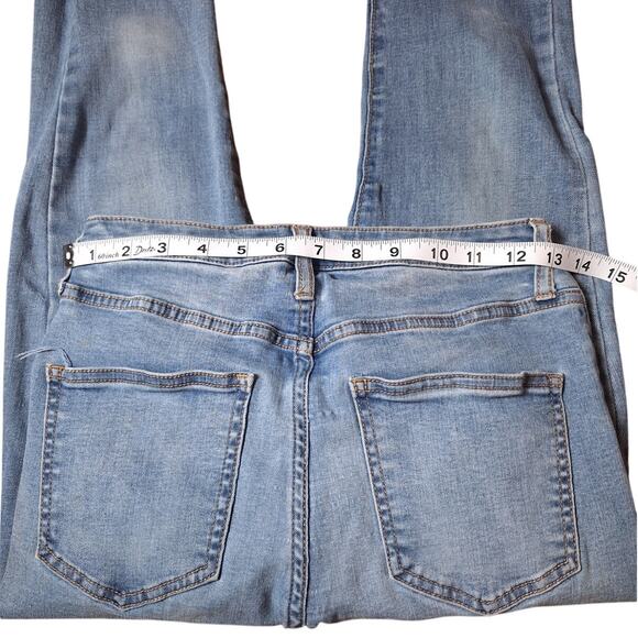 Forever 21 light blue skinny jeans women's size US 27 - Picture 9 of 12